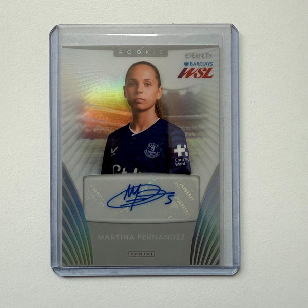 Panini Eternity WSL 25/26 Martina Fernandez Rookie Auto Everton Autograph Card