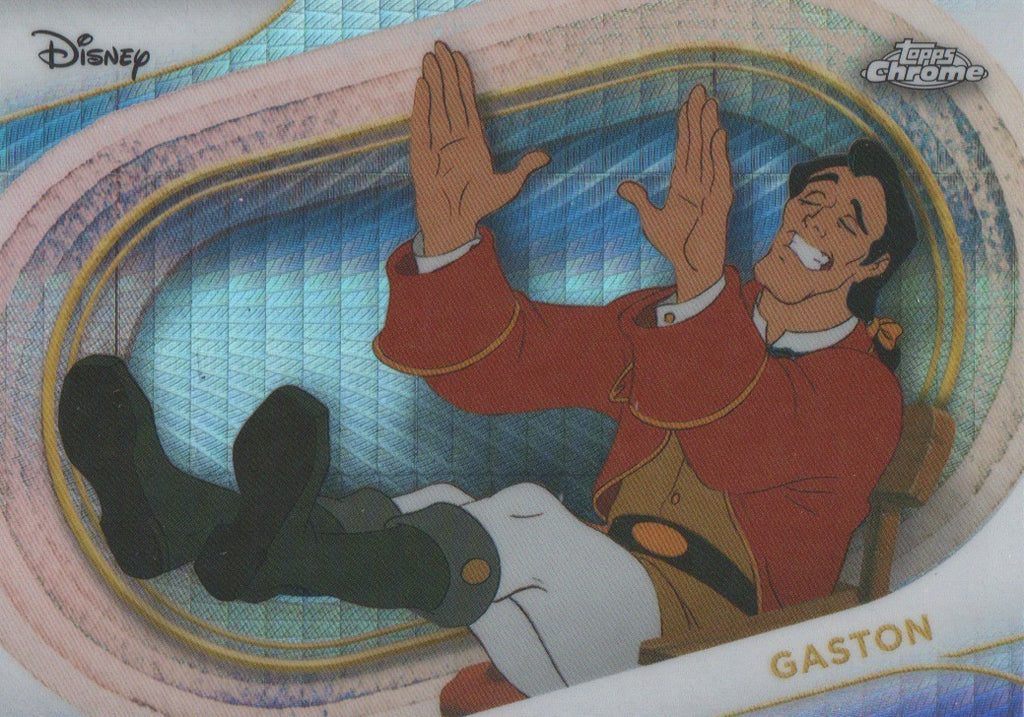 Topps Disney Chrome 2025 Gaston Beauty & The Beast Base Card #127