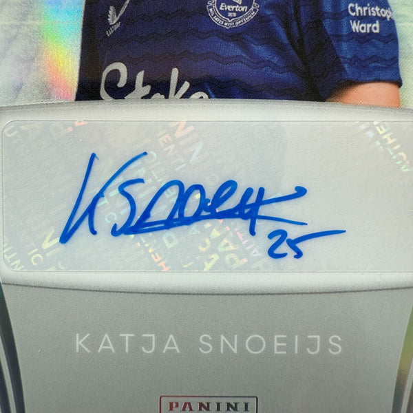 Panini Eternity WSL 25/26 Katja Snoeijs Auto Everton Autograph Card