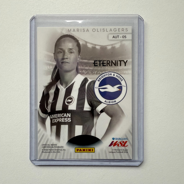 Panini Eternity WSL 25/26 Marisa Olislagers Auto Brighton Autograph Card