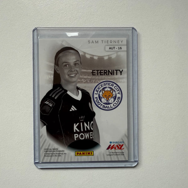 Panini Eternity WSL 25/26 Sam Tierney Auto Leicester City Autograph