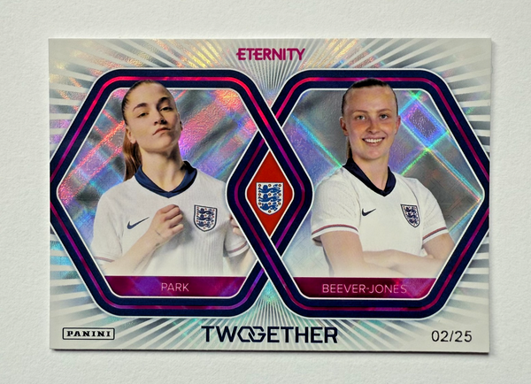 Panini Eternity 2025 Park Beever-Jones Twogether Magenta /25 Lionesses Card