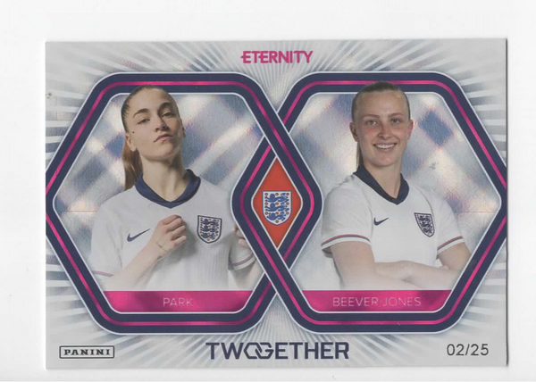 Panini Eternity 2025 Park Beever-Jones Twogether Magenta /25 Lionesses Card