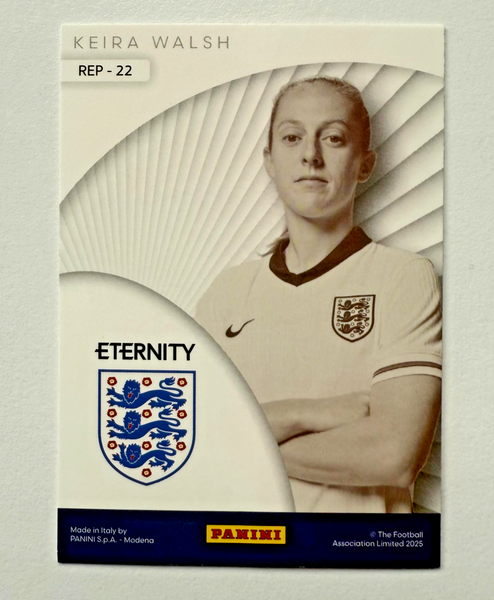 Panini Eternity 2025 Keira Walsh Represent Magenta /25 Lionesses England Card