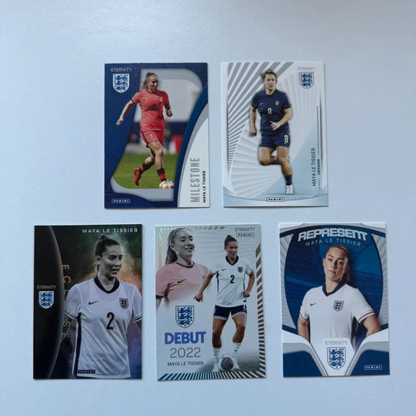 Panini Eternity Lionesses 2025 Maya Le Tissier 5-Card Insert Bundle Set