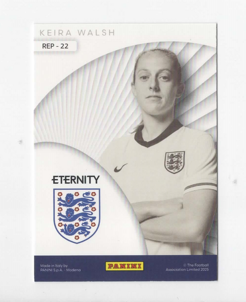 Panini Eternity 2025 Keira Walsh Represent Magenta /25 Lionesses England Card