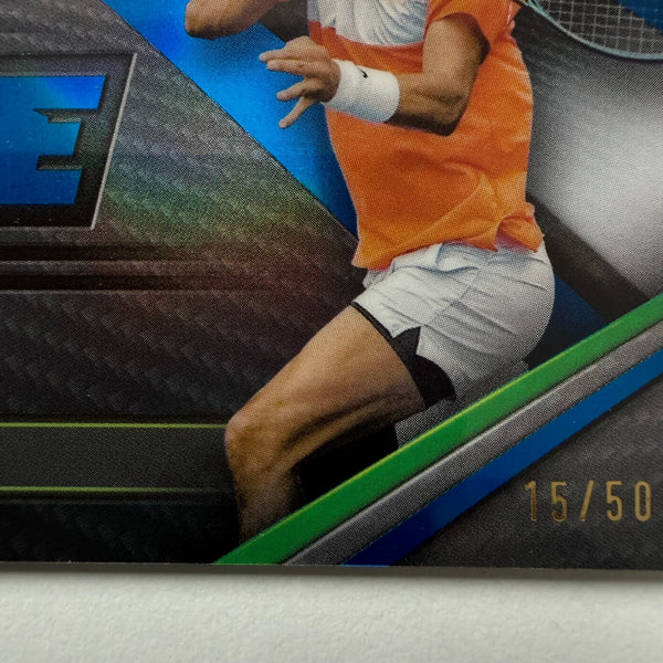 Topps 2024 Graphite Tennis Emilio Nava Ace Relics Blue /50 Event Used