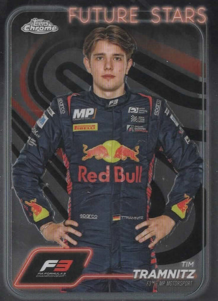 Topps Chrome Formula 1 2024 Tim Tramnitz Future Stars F3 MP Motorsport Card #49