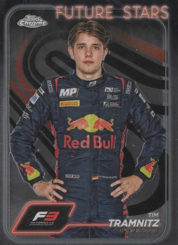 Topps Chrome Formula 1 2024 Tim Tramnitz Future Stars F3 MP Motorsport Card #49
