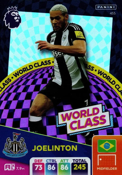 Panini Premier League Adrenalyn XL 24/25 2025 Joelinton World Class Newcastle