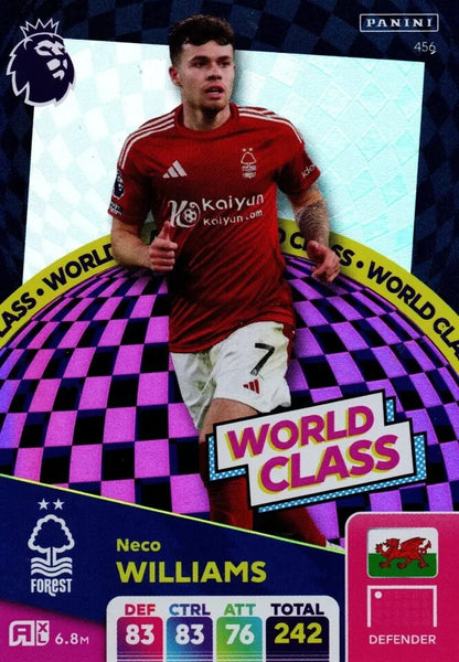 Panini Premier League Adrenalyn XL 24/25 2025 Nico Williams World Class Forest