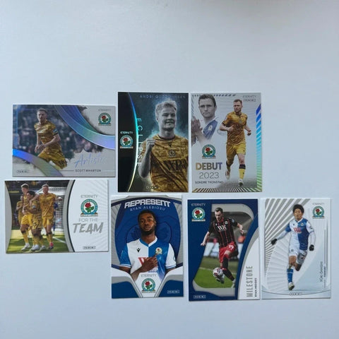 Panini EFL Eternity 2026 Blackburn Rovers 7-Card Bundle Set