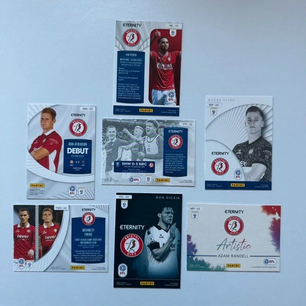Panini EFL Eternity 2026 Bristol City 7-Card Bundle Set