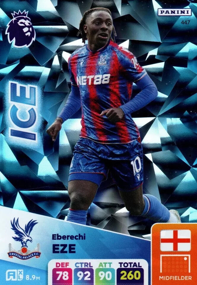 Panini Premier League Adrenalyn XL 24/25 2025 Eberechi Eze Ice Crystal Palace