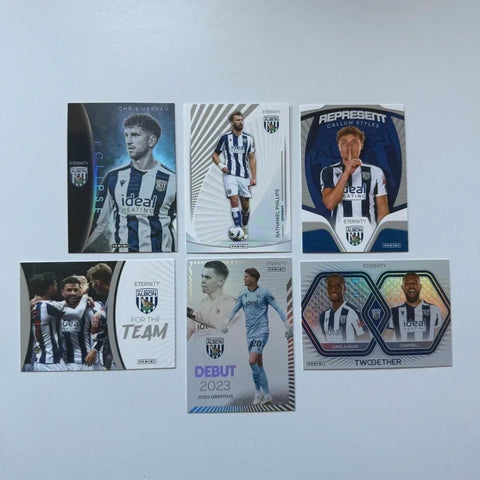 Panini EFL Eternity 2026 West Bromwich Albion 6-Card Bundle Set