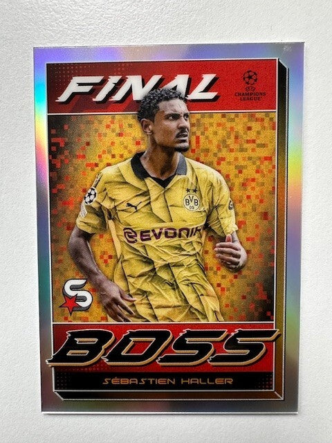 Topps Superstars 2024 23/24 Sebastian Haller Final Boss Dortmund Trading Card