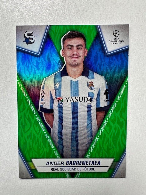 Topps Superstars 2024 23/24 Ander Barrenetxea Real Sociedad Uncommon Card