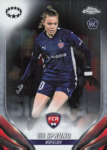 Topps Women's Chrome 2023-2024 Bea Sprung Rosengard Champions League Card #49
