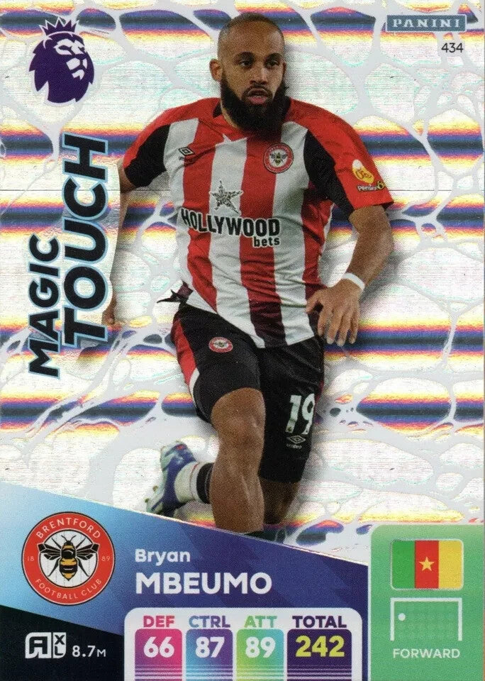 Panini Premier League Adrenalyn XL 24/2025 Bryan Mbeumo Magic Touch Brentford