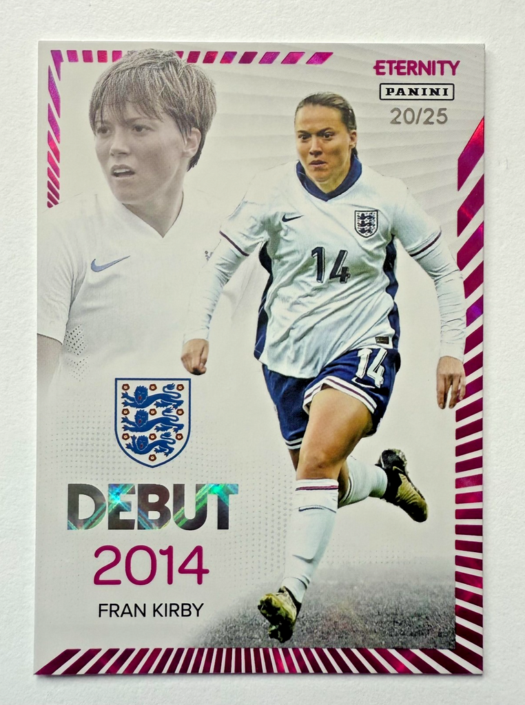 Panini Eternity 2025 Fran Kirby Debut Magenta /25 England Lionesses England Card