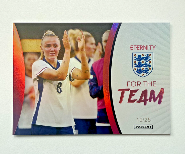 Panini Eternity 2025 Georgia Stanway For The Team Magenta /25 Lionesses Card