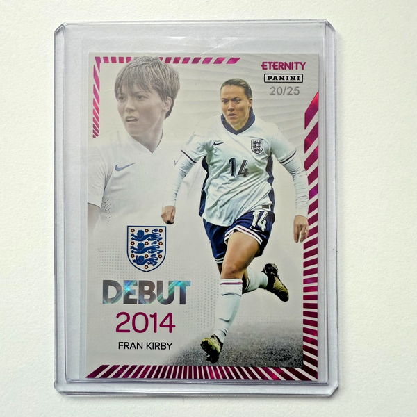 Panini Eternity 2025 Fran Kirby Debut Magenta /25 England Lionesses England Card