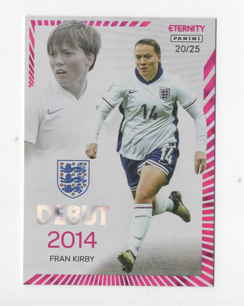 Panini Eternity 2025 Fran Kirby Debut Magenta /25 England Lionesses England Card