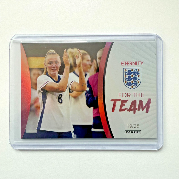 Panini Eternity 2025 Georgia Stanway For The Team Magenta /25 Lionesses Card