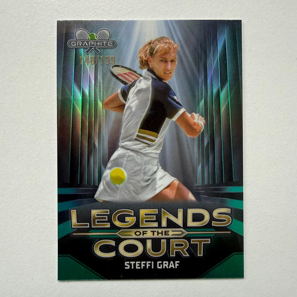 Topps 2024 Graphite Tennis Steffi Graf Legends of the Court Auto /50 Chrome