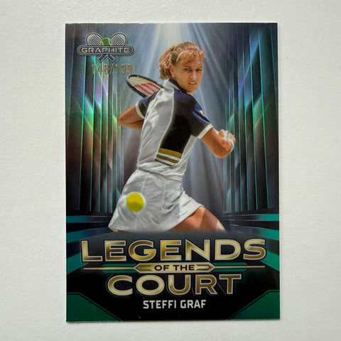 Topps 2024 Graphite Tennis Steffi Graf Legends of the Court Auto /50 Chrome