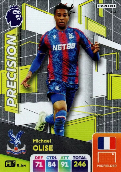 Panini Premier League Adrenalyn XL 24/25 Michael Olise Precision Crystal Palace