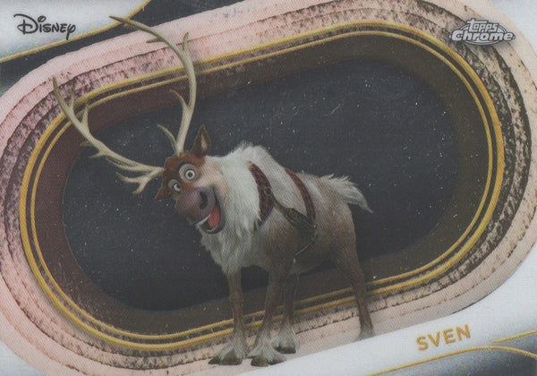 Topps Disney Chrome 2025 Sven Frozen Base Card #112