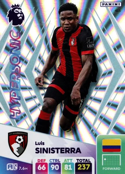 Panini Premier League Adrenalyn XL 24/25 Luis Sinisterra Hypersonic Bournemouth
