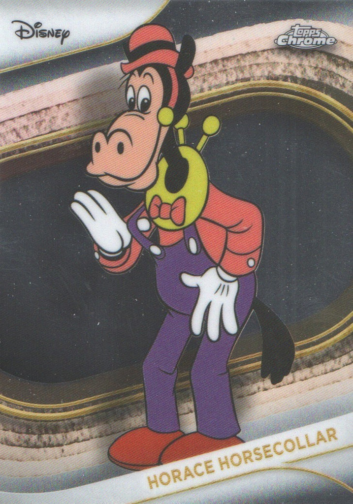 Topps Disney Chrome 2025 Horace Horsecollar Base Card #166