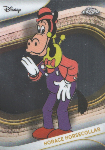 Topps Disney Chrome 2025 Horace Horsecollar Base Card #166