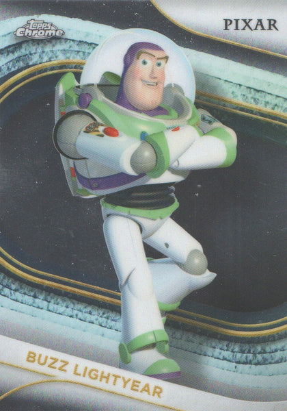 Topps Disney Chrome 2025 Buzz Lightyear Toy Story Base Card #90