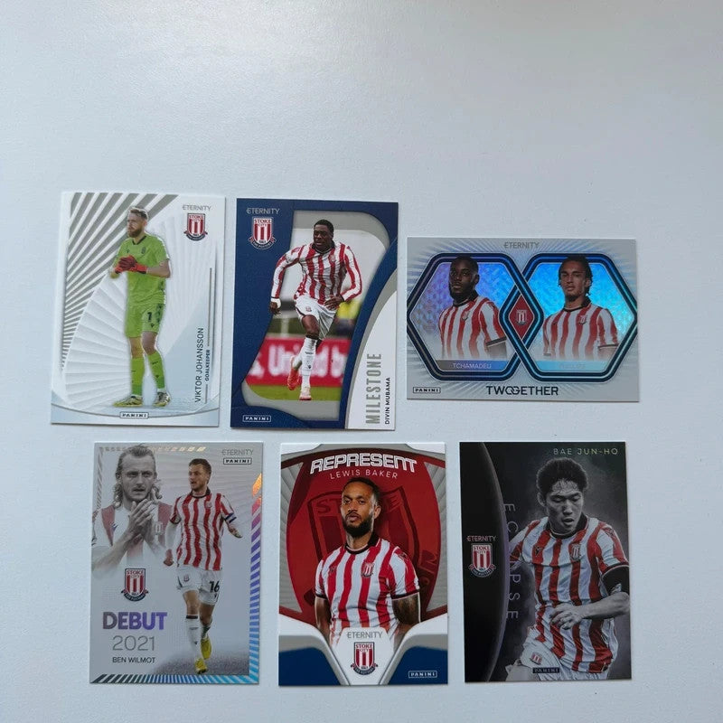 Panini EFL Eternity 2026 Stoke City 6-Card Bundle Set