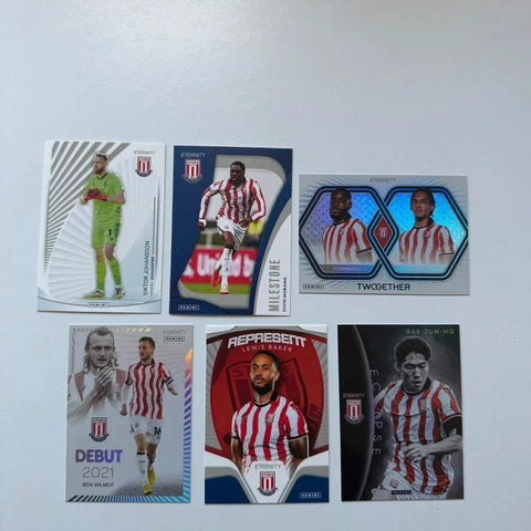 Panini EFL Eternity 2026 Stoke City 6-Card Bundle Set