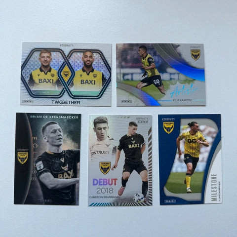 Panini EFL Eternity 2026 Oxford United 5-Card Bundle Set