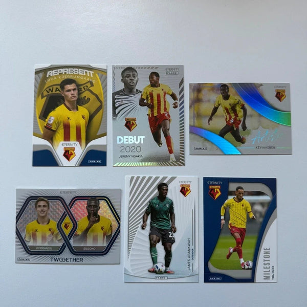 Panini EFL Eternity 2026 Watford 6-Card Bundle Set