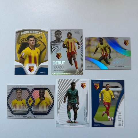 Panini EFL Eternity 2026 Watford 6-Card Bundle Set