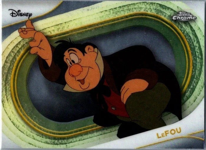 Topps Disney Chrome 2025 LeFou Beauty & The Beast Base Card #128