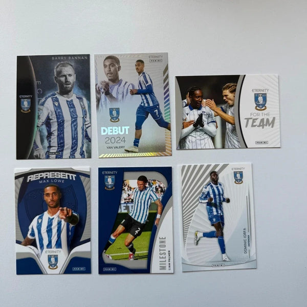 Panini EFL Eternity 2026 Sheffield Wednesday 6-Card Bundle Set