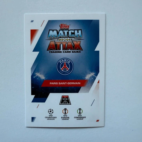 Topps Match Attax 25/26 Khvicha Kvaratskhelia Platinum Pull Limited Edition Card