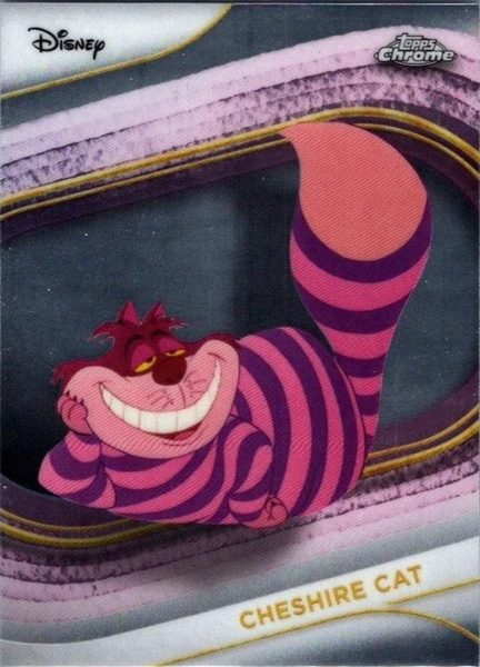 Topps Disney Chrome 2025 Cheshire Cat Alice in Wonderland Base Card #178