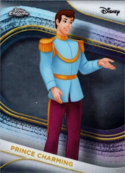 Topps Disney Chrome 2025 Prince Charming Cinderella Base Card #76
