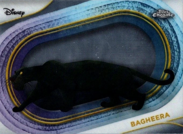 Topps Disney Chrome 2025 Bagheera Jungle Book Base Card #107