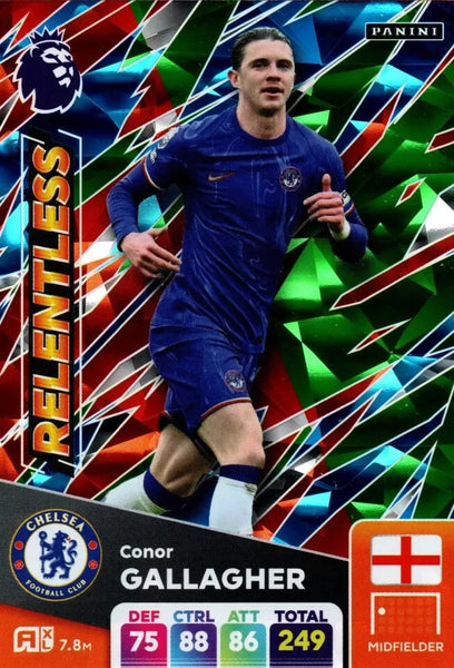 Panini Premier League Adrenalyn XL 2024/2025 Conor Gallagher Relentless Chelsea