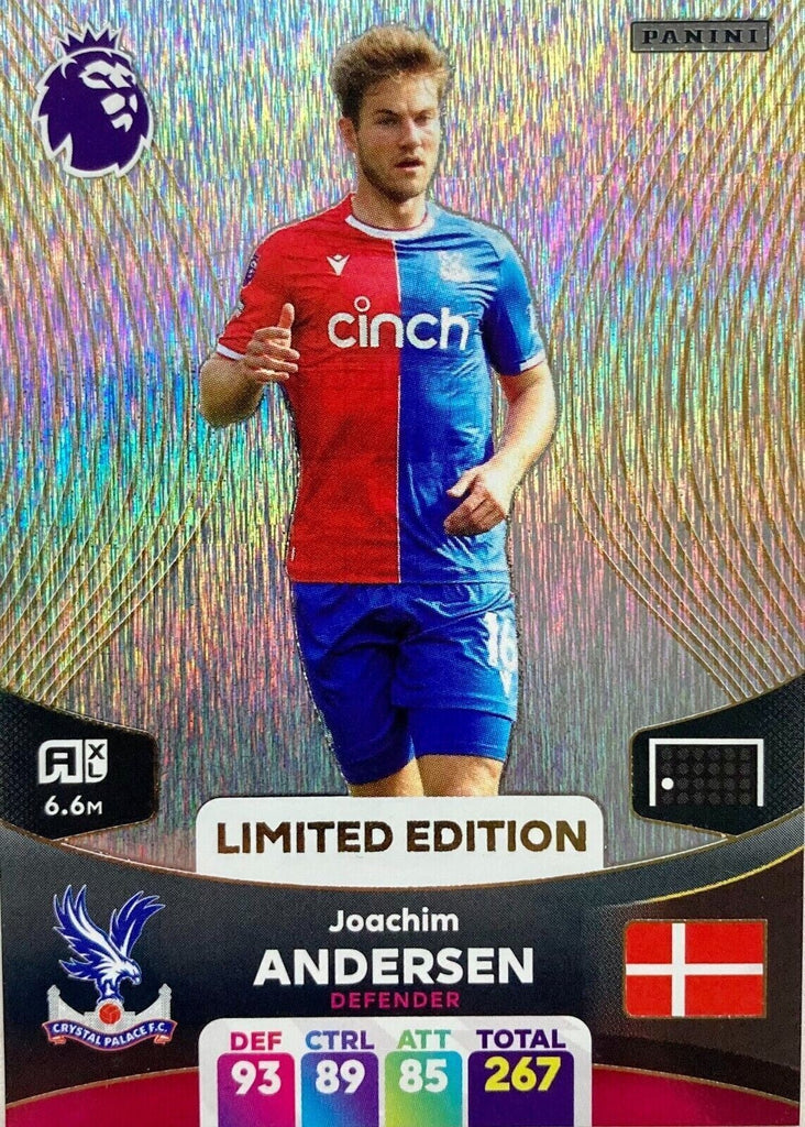 Panini Premier League Adrenalyn 2024 23 24 Joachim Andersen Limited Edition Card