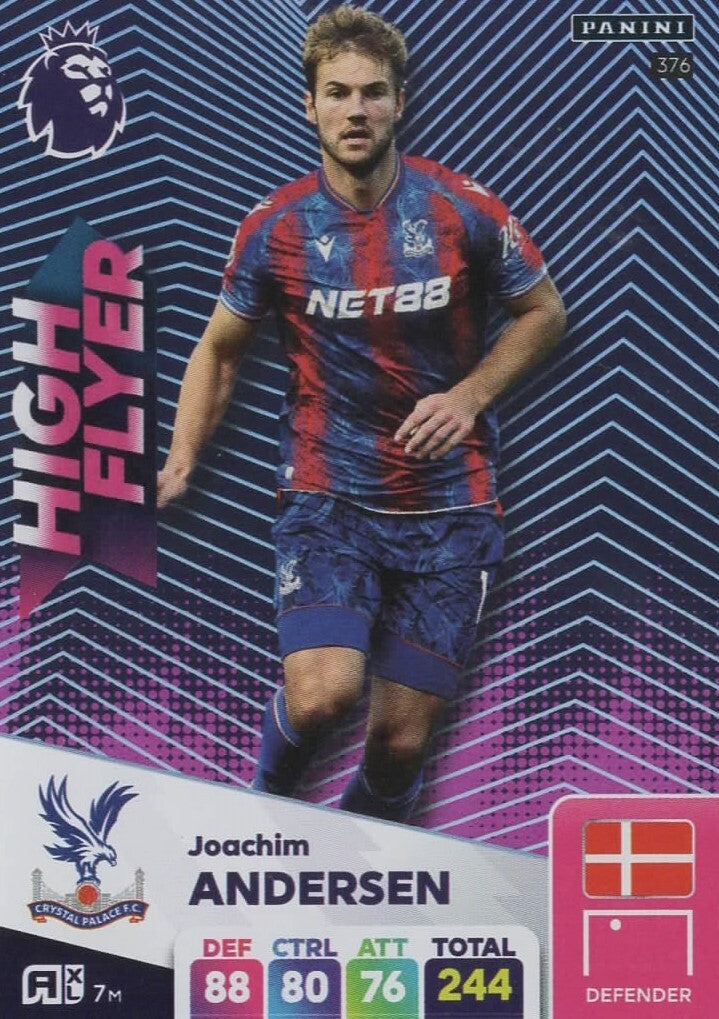 Panini Premier League Adrenalyn XL Joachim Andersen High Flyer 24/25 2024/2025